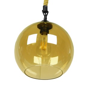 glo-01668-01668_4 GLOBOSTAR® LENHAM 01668 ΜΟΝΤΕΡΝΟ ΚΡΕΜΑΣΤΟ ΦΩΤΙΣΤΙΚΟ ΜΠΑΛΑ ΜΟΝΟΦΩΤΟ 1 X E27 IP20 ΜΠΕΖ ΣΧΟΙΝ