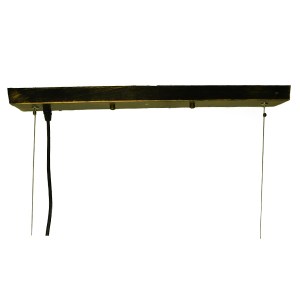 glo-01669-01669_4 GLOBOSTAR® CANAL 01669 VINTAGE ΚΡΕΜΑΣΤΟ ΦΩΤΙΣΤΙΚΟ ΡΑΓΑ ΠΟΛΥΦΩΤΟ 5 X E27 IP20 ΜΠΡΟΥΤΖΙΝΟ ΜΕ