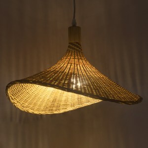 glo-01717-01717_2 GLOBOSTAR® CUBA 01717 BOHO ΚΡΕΜΑΣΤΟ ΦΩΤΙΣΤΙΚΟ ΑΝΑΡΤΗΣΗ ΜΟΝΟΦΩΤΟ 1 X E27 IP20 ΜΠΕΖ ΞΥΛΟ - Μ