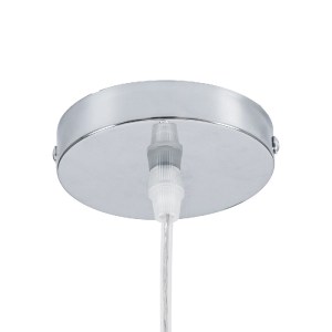 glo-01718-01718_10 GLOBOSTAR® CUBA 01718 BOHO ΚΡΕΜΑΣΤΟ ΦΩΤΙΣΤΙΚΟ ΑΝΑΡΤΗΣΗ ΜΟΝΟΦΩΤΟ 1 X E27 IP20 ΚΑΦΕ ΞΥΛΟ - Μ