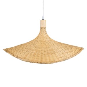 glo-01719-01719_7 GLOBOSTAR® CUBA 01719 BOHO ΚΡΕΜΑΣΤΟ ΦΩΤΙΣΤΙΚΟ ΑΝΑΡΤΗΣΗ ΜΟΝΟΦΩΤΟ 1 X E27 IP20 ΜΠΕΖ ΞΥΛΟ - Μ