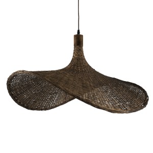 glo-01722-01722_04 GLOBOSTAR® CUBA 01722 BOHO ΚΡΕΜΑΣΤΟ ΦΩΤΙΣΤΙΚΟ ΟΡΟΦΗΣ ΜΕ ΝΤΟΥΙ 1 X E27 AC 220-240V IP20 - Κ