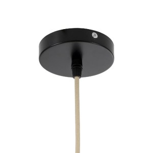 glo-01723-01723_9 GLOBOSTAR® CARIBBEAN 01723 BOHO ΚΡΕΜΑΣΤΟ ΦΩΤΙΣΤΙΚΟ ΟΡΟΦΗΣ ΜΕ ΝΤΟΥΙ 1 X E27 AC 220-240V IP20 - ΜΠΕΖ - Μ45 X Π45 X Υ24CM