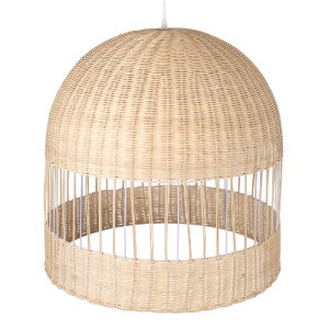 glo-01726-01726_6 GLOBOSTAR® LUCIA 01726 BOHO ΚΡΕΜΑΣΤΟ ΦΩΤΙΣΤΙΚΟ ΠΛΕΓΜΑ ΜΟΝΟΦΩΤΟ 1 X E27 IP20 ΜΠΕΖ ΞΥΛΟ - Μ6