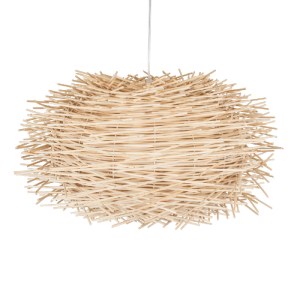 glo-01731-01731_6 GLOBOSTAR® MINORCA 01731 BOHO ΚΡΕΜΑΣΤΟ ΦΩΤΙΣΤΙΚΟ ΑΝΑΡΤΗΣΗ ΜΟΝΟΦΩΤΟ 1 X E27 IP20 ΜΠΕΖ ΞΥΛΟ 