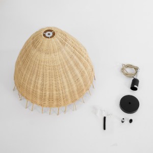 glo-01742-01742_11 GLOBOSTAR® AQUATIC 01742 BOHO ΚΡΕΜΑΣΤΟ ΦΩΤΙΣΤΙΚΟ ΚΑΜΠΑΝΑ ΜΟΝΟΦΩΤΟ 1 X E27 IP20 ΜΠΕΖ ΞΥΛΟ -