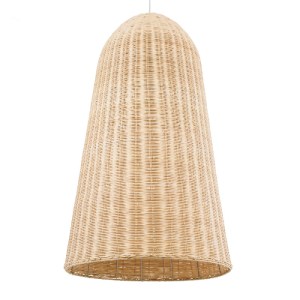 glo-01746-01746_0 GLOBOSTAR® FAROL 01746 BOHO ΚΡΕΜΑΣΤΟ ΦΩΤΙΣΤΙΚΟ ΚΑΜΠΑΝΑ ΜΟΝΟΦΩΤΟ 1 X E27 IP20 ΜΠΕΖ ΞΥΛΟ - Μ