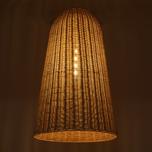 glo-01746-01746_2 GLOBOSTAR® FAROL 01746 BOHO ΚΡΕΜΑΣΤΟ ΦΩΤΙΣΤΙΚΟ ΚΑΜΠΑΝΑ ΜΟΝΟΦΩΤΟ 1 X E27 IP20 ΜΠΕΖ ΞΥΛΟ - Μ