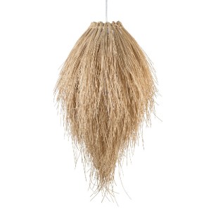 glo-01747-01747_4 GLOBOSTAR® ARCHIPELAGO 01747 BOHO ΚΡΕΜΑΣΤΟ ΦΩΤΙΣΤΙΚΟ ΠΛΕΓΜΑ ΜΟΝΟΦΩΤΟ 1 X E27 IP20 ΜΠΕΖ ΞΥΛ