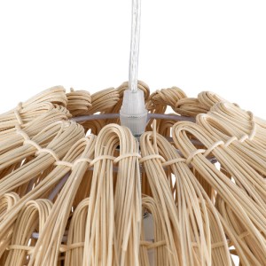 glo-01749-01749_7 GLOBOSTAR® ARCHIPELAGO 01749 BOHO ΚΡΕΜΑΣΤΟ ΦΩΤΙΣΤΙΚΟ ΠΛΕΓΜΑ ΜΟΝΟΦΩΤΟ 1 X E27 IP20 ΜΠΕΖ ΞΥΛ