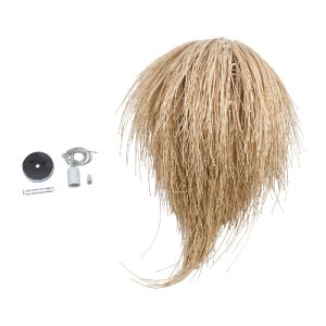 glo-01749-01749_9 GLOBOSTAR® ARCHIPELAGO 01749 BOHO ΚΡΕΜΑΣΤΟ ΦΩΤΙΣΤΙΚΟ ΠΛΕΓΜΑ ΜΟΝΟΦΩΤΟ 1 X E27 IP20 ΜΠΕΖ ΞΥΛ