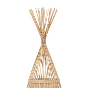 glo-01753-01753_4 GLOBOSTAR® AZORES 01753 BOHO ΕΠΙΔΑΠΕΔΙΟ ΦΩΤΙΣΤΙΚΟ ΜΟΝΟΦΩΤΟ 1 X E27 IP20 ΜΠΕΖ ΞΥΛΟ - Μ30 X 