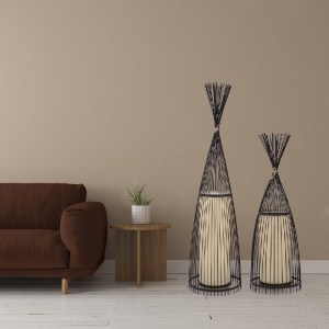 glo-01756-post_125 GLOBOSTAR® AZORES 01756 BOHO ΕΠΙΔΑΠΕΔΙΟ ΦΩΤΙΣΤΙΚΟ ΜΟΝΟΦΩΤΟ 1 X E27 IP20 ΚΑΦΕ & ΜΠΕΖ ΞΥΛΟ -