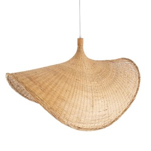 glo-01769-01769_6 GLOBOSTAR® CUBA 01769 BOHO ΚΡΕΜΑΣΤΟ ΦΩΤΙΣΤΙΚΟ ΑΝΑΡΤΗΣΗ ΜΟΝΟΦΩΤΟ 1 X E27 IP20 ΜΠΕΖ ΞΥΛΟ - Μ