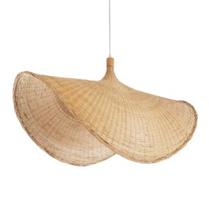 glo-01769-90111d_01769_0 GLOBOSTAR® CUBA 01769 BOHO ΚΡΕΜΑΣΤΟ ΦΩΤΙΣΤΙΚΟ ΑΝΑΡΤΗΣΗ ΜΟΝΟΦΩΤΟ 1 X E27 IP20 ΜΠΕΖ ΞΥΛΟ - Μ