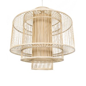 glo-01780-01780_6 GLOBOSTAR® HIBISCUS 01780 BOHO ΚΡΕΜΑΣΤΟ ΦΩΤΙΣΤΙΚΟ ΠΛΕΓΜΑ ΜΟΝΟΦΩΤΟ 1 X E27 IP20 ΜΠΕΖ ΞΥΛΟ -