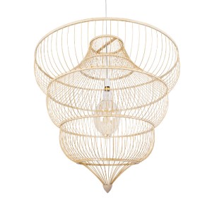 glo-01781-01781_5 GLOBOSTAR® HIBISCUS 01781 BOHO ΚΡΕΜΑΣΤΟ ΦΩΤΙΣΤΙΚΟ ΠΛΕΓΜΑ ΜΟΝΟΦΩΤΟ 1 X E27 IP20 ΜΠΕΖ ΞΥΛΟ -