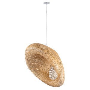 glo-01784-01784_3 GLOBOSTAR® CARIBBEAN 01784 ΜΟΝΤΕΡΝΟ ΚΡΕΜΑΣΤΟ ΦΩΤΙΣΤΙΚΟ ΠΛΕΓΜΑ ΜΟΝΟΦΩΤΟ 1 X E27 IP20 ΜΠΕΖ Ξ