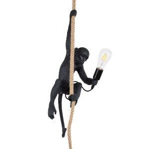 glo-01801-778773_01801_0 GLOBOSTAR® APES 01801 ΜΟΝΤΕΡΝΟ ΚΡΕΜΑΣΤΟ ΦΩΤΙΣΤΙΚΟ ΟΡΟΦΗΣ ΜΕ ΝΤΟΥΙ 1 X E27 AC 220-240V IP20