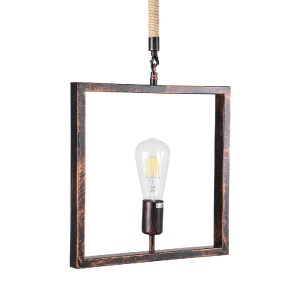 glo-01814-01814_0 GLOBOSTAR® FRAISE 01814 VINTAGE ΚΡΕΜΑΣΤΟ ΦΩΤΙΣΤΙΚΟ ΑΝΑΡΤΗΣΗ ΜΟΝΟΦΩΤΟ 1 X E27 IP20 ΧΑΛΚΙΝΟ 