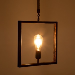 glo-01814-01814_2 GLOBOSTAR® FRAISE 01814 VINTAGE ΚΡΕΜΑΣΤΟ ΦΩΤΙΣΤΙΚΟ ΑΝΑΡΤΗΣΗ ΜΟΝΟΦΩΤΟ 1 X E27 IP20 ΧΑΛΚΙΝΟ 