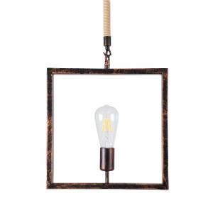 glo-01814-01814_4 GLOBOSTAR® FRAISE 01814 VINTAGE ΚΡΕΜΑΣΤΟ ΦΩΤΙΣΤΙΚΟ ΑΝΑΡΤΗΣΗ ΜΟΝΟΦΩΤΟ 1 X E27 IP20 ΧΑΛΚΙΝΟ 