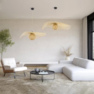 glo-01837-post_236 GLOBOSTAR® CINNABAR 01837 BOHO ΚΡΕΜΑΣΤΟ ΦΩΤΙΣΤΙΚΟ ΟΡΟΦΗΣ ΜΕ ΝΤΟΥΙ 1 X E27 AC 220-240V IP20