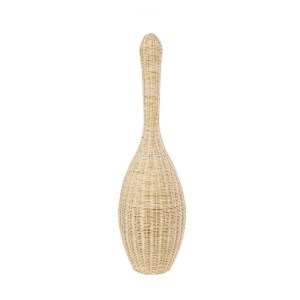 glo-01843-01843_2 GLOBOSTAR® PARADIS 01843 BOHO ΕΠΙΔΑΠΕΔΙΟ ΦΩΤΙΣΤΙΚΟ ΜΟΝΟΦΩΤΟ 1 X E27 IP20 ΜΠΕΖ ΞΥΛΟ - Μ30 X