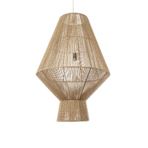 glo-01854-01854_5 GLOBOSTAR® CAYMAN 01854 BOHO ΚΡΕΜΑΣΤΟ ΦΩΤΙΣΤΙΚΟ ΠΛΕΓΜΑ ΜΟΝΟΦΩΤΟ 1 X E27 IP20 ΜΠΕΖ ΣΧΟΙΝΙ -