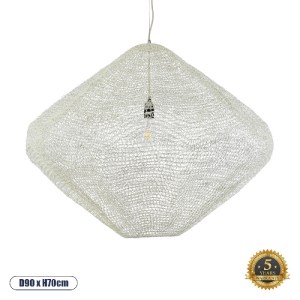 glo-01868-01868_0 GLOBOSTAR® KENTUCKY 01868 VINTAGE ΚΡΕΜΑΣΤΟ ΦΩΤΙΣΤΙΚΟ ΠΛΕΓΜΑ ΜΟΝΟΦΩΤΟ 1 X E27 IP20 ΜΠΕΖ ΜΕΤ