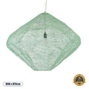 glo-01870-01870_0 GLOBOSTAR® KENTUCKY 01870 VINTAGE ΚΡΕΜΑΣΤΟ ΦΩΤΙΣΤΙΚΟ ΠΛΕΓΜΑ ΜΟΝΟΦΩΤΟ 1 X E27 IP20 ΤΙΡΚΟΥΑΖ