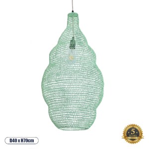 glo-01897-01897_0 GLOBOSTAR® KENTUCKY 01897 VINTAGE ΚΡΕΜΑΣΤΟ ΦΩΤΙΣΤΙΚΟ ΠΛΕΓΜΑ ΜΟΝΟΦΩΤΟ 1 X E27 IP20 ΤΙΡΚΟΥΑΖ