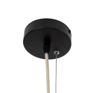 glo-01913-01913_10 GLOBOSTAR® ARCHIPELAGO 01913 BOHO ΚΡΕΜΑΣΤΟ ΦΩΤΙΣΤΙΚΟ ΠΛΕΓΜΑ ΜΟΝΟΦΩΤΟ 1 X E27 IP20 ΜΠΕΖ ΞΥΛ