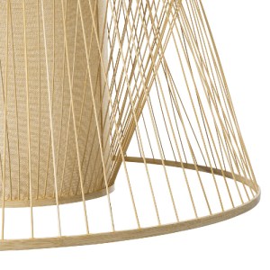 glo-01926-01926_8 GLOBOSTAR® HIBISCUS 01926 BOHO ΚΡΕΜΑΣΤΟ ΦΩΤΙΣΤΙΚΟ ΠΛΕΓΜΑ ΜΟΝΟΦΩΤΟ 1 X E27 IP20 ΜΠΕΖ ΞΥΛΟ -