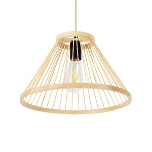 glo-01930-01930_6 GLOBOSTAR® TYGEE 01930 BOHO ΚΡΕΜΑΣΤΟ ΦΩΤΙΣΤΙΚΟ ΠΛΕΓΜΑ ΜΟΝΟΦΩΤΟ 1 X E27 IP20 ΜΠΕΖ ΞΥΛΟ - Μ3