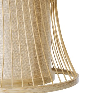 glo-01932-01932_8 GLOBOSTAR® HIBISCUS 01932 BOHO ΚΡΕΜΑΣΤΟ ΦΩΤΙΣΤΙΚΟ ΠΛΕΓΜΑ ΜΟΝΟΦΩΤΟ 1 X E27 IP20 ΜΠΕΖ ΞΥΛΟ -