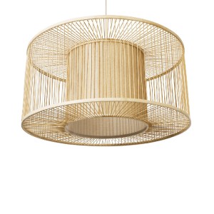 glo-01936-01936_5 GLOBOSTAR® HIBISCUS 01936 BOHO ΚΡΕΜΑΣΤΟ ΦΩΤΙΣΤΙΚΟ ΠΛΕΓΜΑ ΜΟΝΟΦΩΤΟ 1 X E27 IP20 ΜΠΕΖ ΞΥΛΟ -