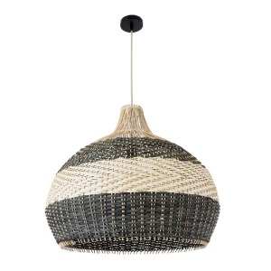 glo-01947-01947_4 GLOBOSTAR® BARBADOS 01947 BOHO ΚΡΕΜΑΣΤΟ ΦΩΤΙΣΤΙΚΟ ΚΑΜΠΑΝΑ ΜΟΝΟΦΩΤΟ 1 X E27 IP20 ΜΠΕΖ & ΧΑΚ