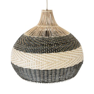 glo-01947-01947_7 GLOBOSTAR® BARBADOS 01947 BOHO ΚΡΕΜΑΣΤΟ ΦΩΤΙΣΤΙΚΟ ΚΑΜΠΑΝΑ ΜΟΝΟΦΩΤΟ 1 X E27 IP20 ΜΠΕΖ & ΧΑΚ