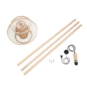 glo-01985-01985_9.webp GLOBOSTAR® POPPY 01985 BOHO ΕΠΙΔΑΠΕΔΙΟ ΦΩΤΙΣΤΙΚΟ ΜΟΝΟΦΩΤΟ 1 X E27 IP20 ΜΠΕΖ ΞΥΛΟ - Μ58 X Π