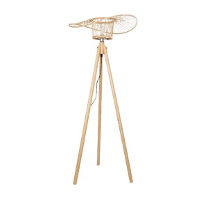 glo-01987-2abf35_01987_0 GLOBOSTAR® POPPY 01987 BOHO ΕΠΙΔΑΠΕΔΙΟ ΦΩΤΙΣΤΙΚΟ ΜΟΝΟΦΩΤΟ 1 X E27 IP20 ΜΠΕΖ ΞΥΛΟ - Μ58 X Π