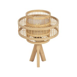 glo-01991-fca518_01991_1 GLOBOSTAR® TULUM 01991 BOHO ΕΠΙΤΡΑΠΕΖΙΟ ΦΩΤΙΣΤΙΚΟ ΠΟΡΤΑΤΙΦ ΜΕ ΝΤΟΥΙ 1 X E27 AC 220-240V IP