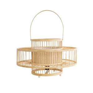 glo-02003-02003_3 GLOBOSTAR® SORENIA 02003 BOHO ΕΠΙΔΑΠΕΔΙΟ ΦΩΤΙΣΤΙΚΟ ΜΕ ΝΤΟΥΙ 1 X E27 AC 220-240V IP20 - ΜΠΕ
