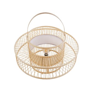 glo-02004-02004_4 GLOBOSTAR® SORENIA 02004 BOHO ΕΠΙΔΑΠΕΔΙΟ ΦΩΤΙΣΤΙΚΟ ΜΟΝΟΦΩΤΟ 1 X E27 IP20 ΜΠΕΖ ΞΥΛΟ - Μ60 X