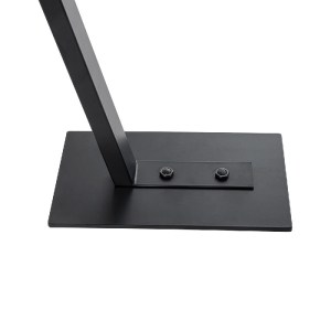glo-02030-02030_9 GLOBOSTAR® KELSIE 02030 ΜΟΝΤΕΡΝΟ ΕΠΙΔΑΠΕΔΙΟ ΦΩΤΙΣΤΙΚΟ ΜΟΝΟΦΩΤΟ 1 X E27 IP20 ΜΑΥΡΟ ΜΕΤΑΛΛΟ,