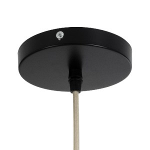 glo-02046-02046_8 GLOBOSTAR® HIROKA 02046 BOHO ΚΡΕΜΑΣΤΟ ΦΩΤΙΣΤΙΚΟ ΚΑΜΠΑΝΑ ΜΟΝΟΦΩΤΟ 1 X E27 IP20 ΜΠΕΖ ΞΥΛΟ - 