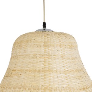 glo-02047-02047_09 GLOBOSTAR® JUNIPER 02047 BOHO ΚΡΕΜΑΣΤΟ ΦΩΤΙΣΤΙΚΟ ΚΑΜΠΑΝΑ ΜΟΝΟΦΩΤΟ 1 X E27 IP20 ΜΠΕΖ ΞΥΛΟ -