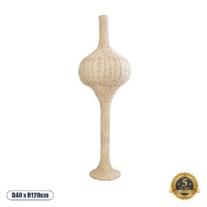 glo-02050-02050_0 GLOBOSTAR® ALADDIN 02050 BOHO ΕΠΙΔΑΠΕΔΙΟ ΦΩΤΙΣΤΙΚΟ ΜΟΝΟΦΩΤΟ 1 X E27 IP20 ΜΠΕΖ ΞΥΛΟ - Μ40 X