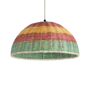 glo-02060-02060_2 GLOBOSTAR® CABALLEROS 02060 BOHO ΚΡΕΜΑΣΤΟ ΦΩΤΙΣΤΙΚΟ ΚΑΜΠΑΝΑ ΜΟΝΟΦΩΤΟ 1 X E27 IP20 ΠΟΛΥΧΡΩΜ