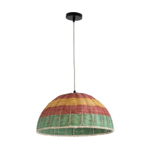 glo-02060-02060_4 GLOBOSTAR® CABALLEROS 02060 BOHO ΚΡΕΜΑΣΤΟ ΦΩΤΙΣΤΙΚΟ ΚΑΜΠΑΝΑ ΜΟΝΟΦΩΤΟ 1 X E27 IP20 ΠΟΛΥΧΡΩΜ